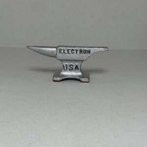 Vintage Electron USA Mini Anvil Metal Tool Model Collectible